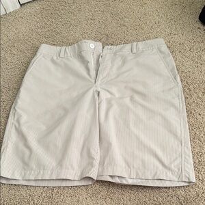 Under Armour Tan Flat Front Shorts